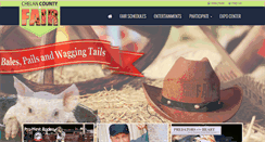 Desktop Screenshot of chelancountyfair.com